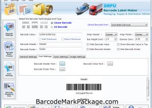 software - Barcode Mark Package Software 7.3.0.1 screenshot