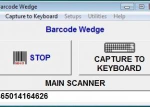 software - Barcode Wedge Software 3.3.2.3 screenshot