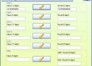software - Barcodechecksum 1.00 screenshot