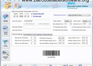 software - BarcodeLabelSoftware 8.3.0.1 screenshot