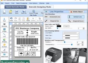 Barcoding Labels Printing Devices screenshot