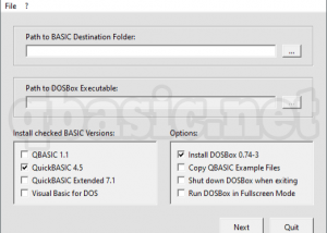 software - BASIC 2 DOSBox 1.2.0 screenshot