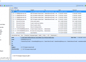 software - Batch Convert EML to PDF Free 3.0 screenshot