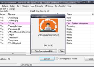 software - Batch Document Converter Pro 1.17 screenshot