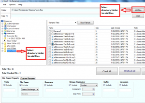 software - Batch File Rename Software 1.5.1.15 screenshot