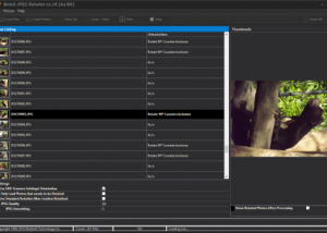 software - Batch JPEG Rotator 2.90 screenshot