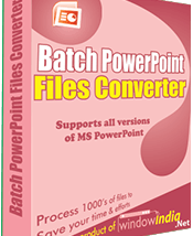 Batch PowerPoint File Converter screenshot