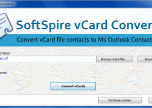 software - Batch vCard Import 4.0 screenshot