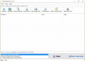 software - Batch Word Power Tool 3.1.1.22 screenshot