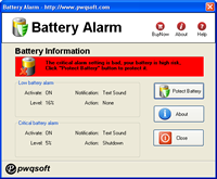 software - Battery Alarm 1.5.2 screenshot