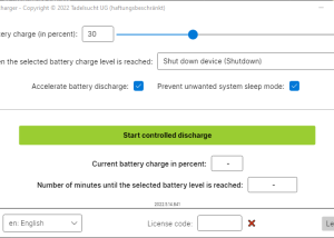 BatteryDischarger screenshot