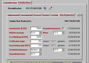 Baukosten Einfamilienhaus screenshot