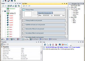 software - BD Author 3D 2.4 screenshot
