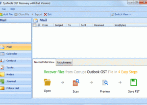 software - Best OST to PST Converter Freeware Tool 3.7 screenshot