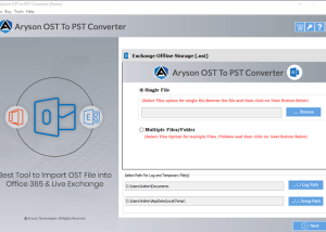 OST to PST Converter screenshot