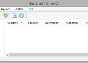 software - BestCrypt Container Encryption 9.08.9 screenshot