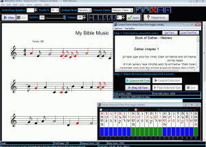 software - Bible Music Writer 1.3.0.1 screenshot