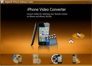 Bigasoft iPhone Software Suite screenshot