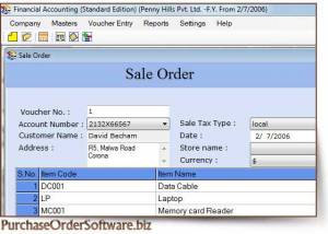 software - Billing Accounting Management Software 3.0.1.5 screenshot