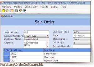 software - Billing and Accounting Software 3.0.1.5 screenshot