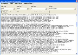 software - BinBase.com BIN Lookup Software 1.0 screenshot