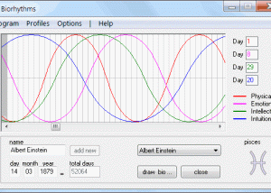 software - BioRhythm 1.0.3.0 screenshot