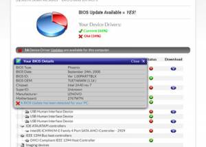 BIOS Agent Plus screenshot