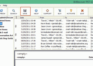 software - Birdie PST to PDF Migrator 4.0 screenshot