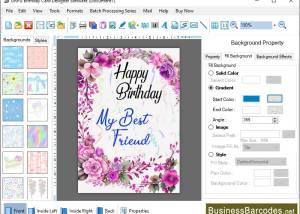 software - Birthday Card Creator Tool 8.8.7.8 screenshot