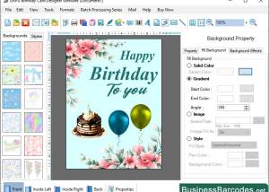 software - Birthday Card Maker Templets 10.1 screenshot