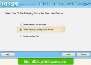 Birthday Cards Design Software screenshot