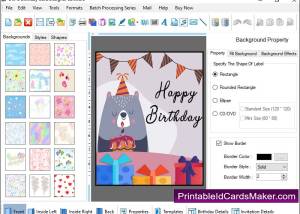 software - Birthday Cards Maker 5.4.8.4 screenshot