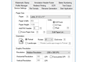 software - Black Ice TIFF/Monochrome Printer Driver 17.66 Revision 3163 screenshot
