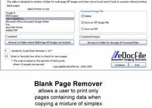 Blank Page Remover screenshot