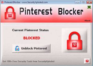 software - Block Pinterest 2.0 screenshot