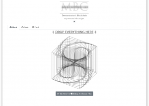 Blockchain Card screenshot