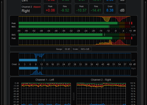 software - Blue Cat's Digital Peak Meter Pro x64 4.32 screenshot