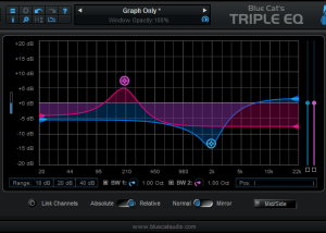 Blue Cat's Triple EQ screenshot