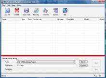 software - Bluefox FLV to PSP Converter 3.01.12.1008 screenshot