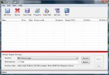 software - Bluefox MP3 WAV converter 3.01.12.1008 screenshot