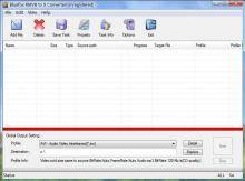 software - Bluefox RMVB to X converter 3.01.12.1008 screenshot