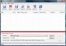 software - Bluefox WMA MP3 converter 3.01.12.1008 screenshot