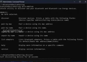 software - BluetoothDevicePairing 12.0 screenshot