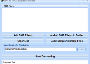 software - BMP To PNG Converter Software 7.0 screenshot