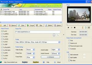 Boilsoft WMV Converter screenshot