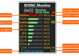 software - BOINC Monitor 9.96 screenshot