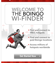 Boingo Wi-Finder screenshot