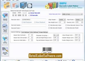 Book Barcode Generator Program screenshot