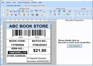 Books Publishing Barcode Maker Software screenshot