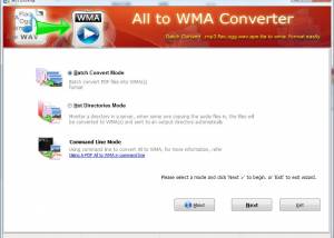 Boxoft All to Wma Converter screenshot